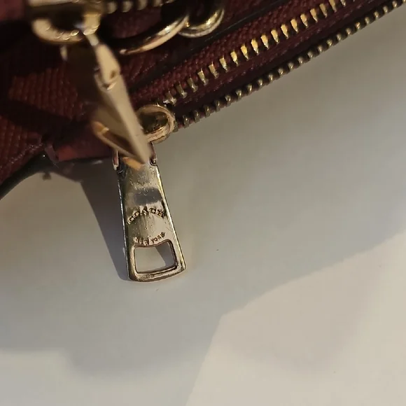 🍄 Coach Rose Leather Shoulder Bag - Picture 6 of 16